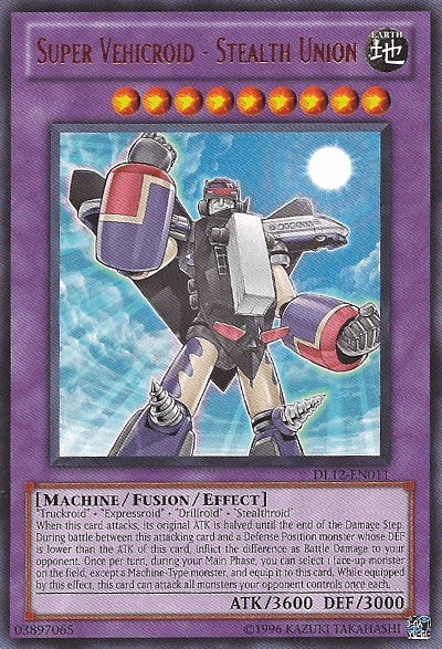 Super Vehicroid - Stealth Union (Red) [DL12-EN011] Rare - Josh's Cards