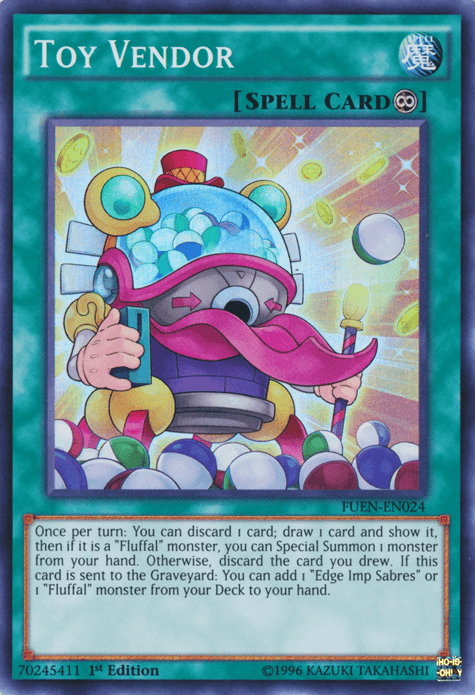 Toy Vendor [FUEN-EN024] Super Rare - Josh's Cards
