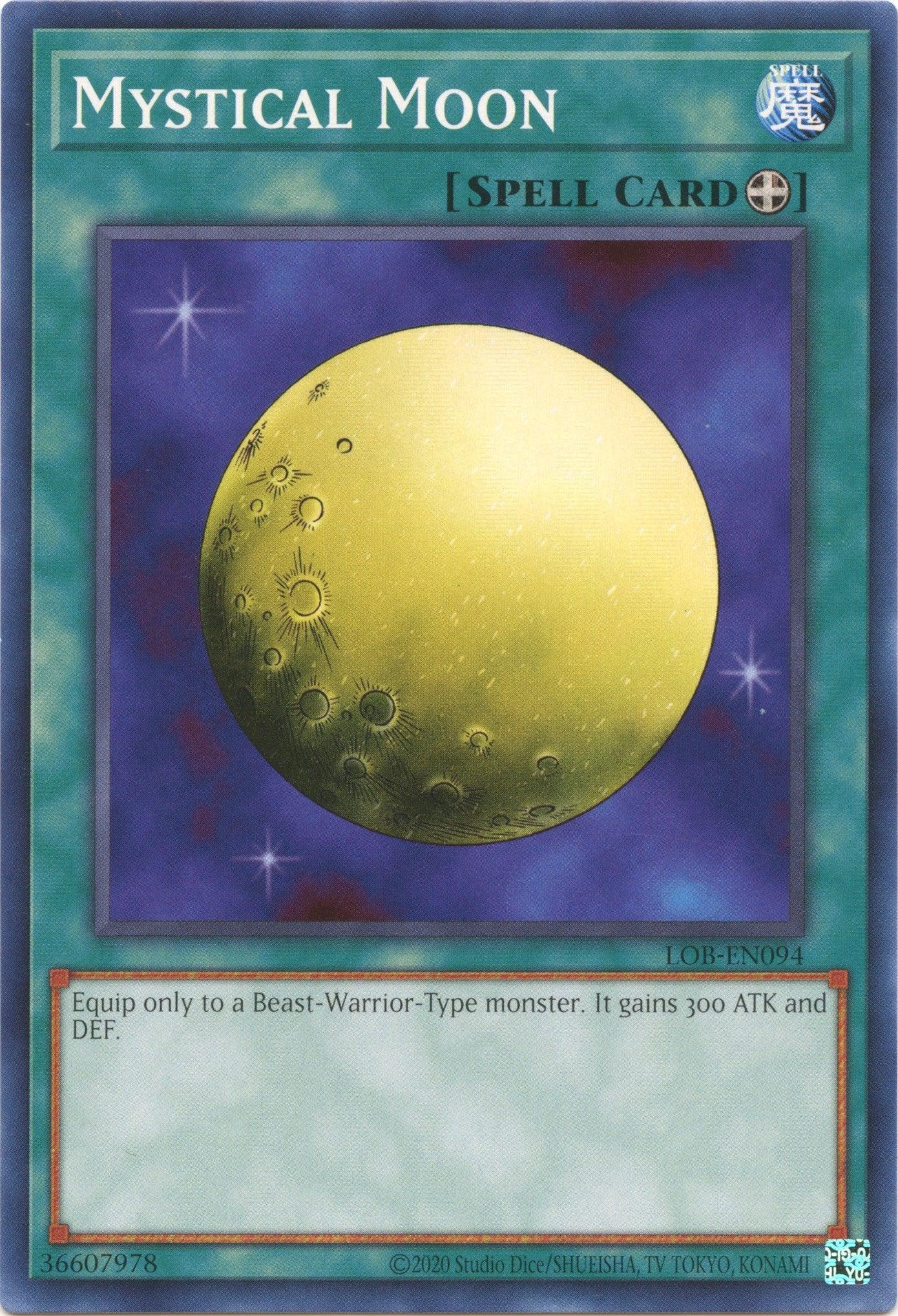 Mystical Moon (25th Anniversary) [LOB-EN094] Common - Josh's Cards