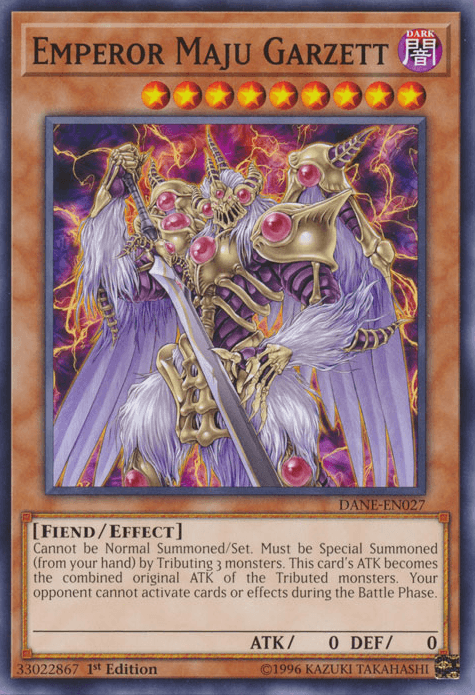 Emperor Maju Garzett [DANE-EN027] Common - Josh's Cards