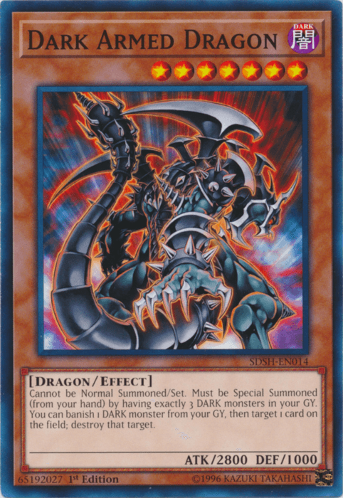 Dark Armed Dragon [SDSH-EN014] Common - Josh's Cards