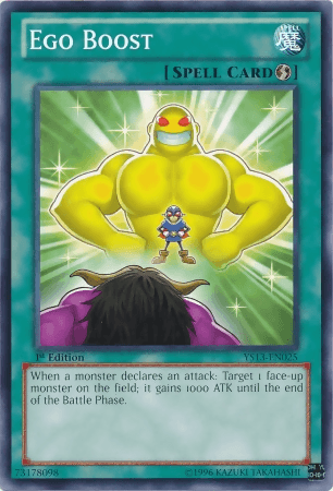 Ego Boost [YS13-EN025] Common - Josh's Cards