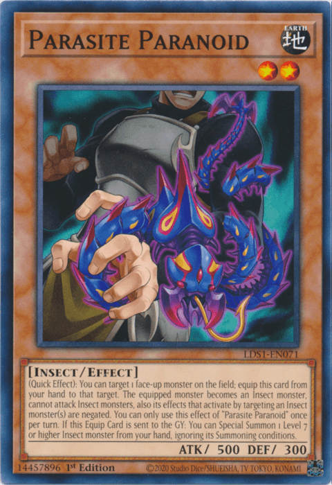 Parasite Paranoid [LDS1-EN071] Common - Josh's Cards