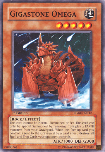 Gigastone Omega [RGBT-EN032] Common - Josh's Cards