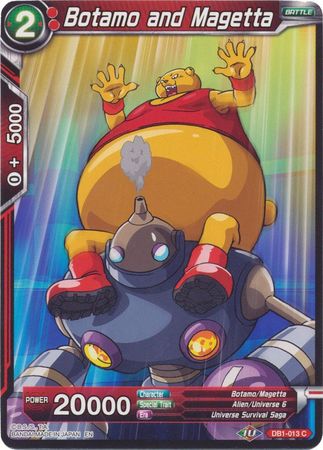 Botamo and Magetta (DB1-013) [Dragon Brawl] Parallel Foil