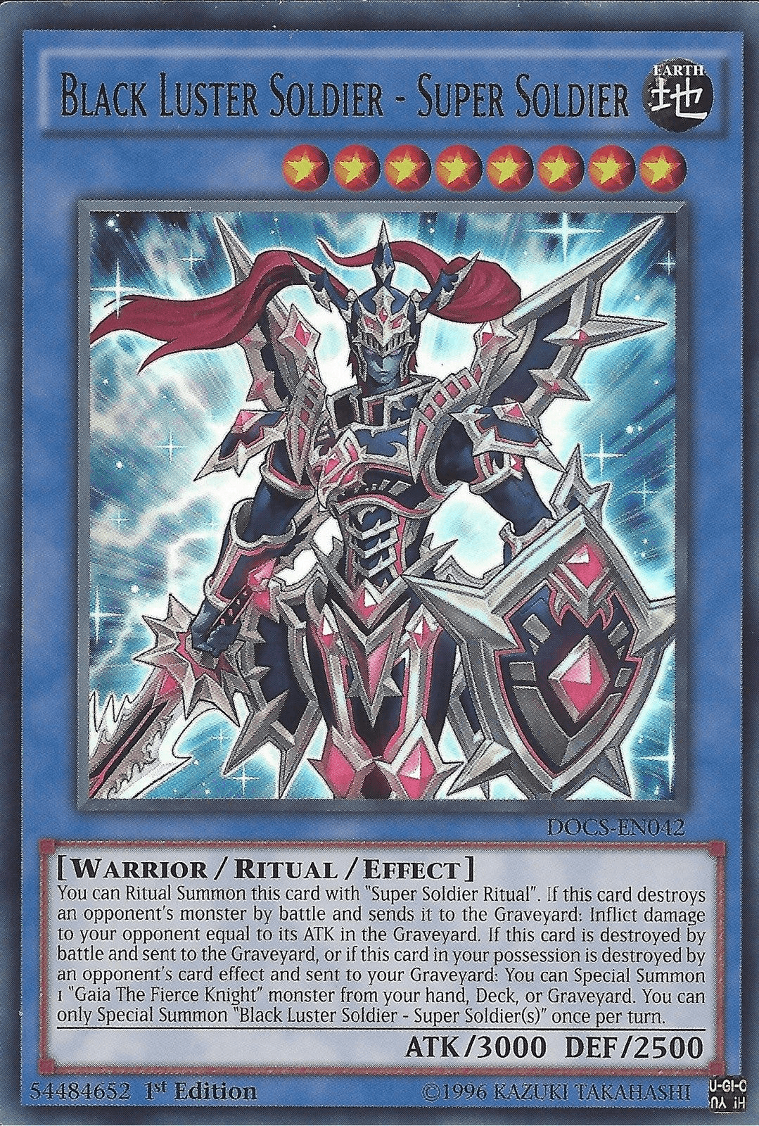 Black Luster Soldier - Super Soldier [DOCS-EN042] Ultra Rare - Josh's Cards