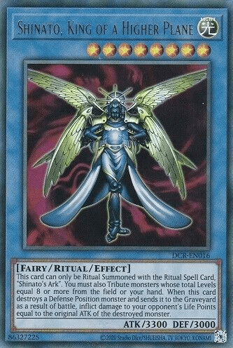 Shinato, King of a Higher Plane (25th Anniversary) [DCR-EN016] Ultra Rare - Josh's Cards