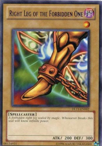 Right Leg of the Forbidden One (Red) [DL11-EN002] Rare - Josh's Cards