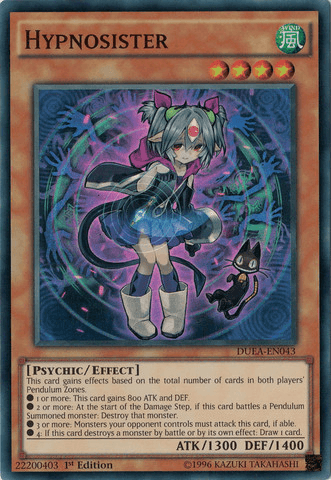 Hypnosister [DUEA-EN043] Super Rare - Josh's Cards