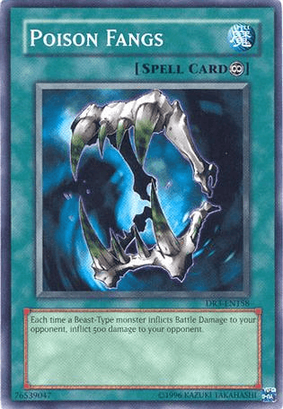 Poison Fangs [DR3-EN158] Common - Josh's Cards