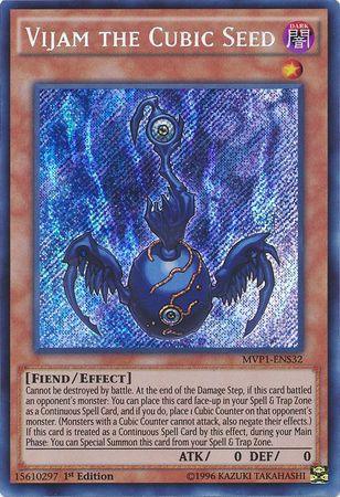 Vijam the Cubic Seed [MVP1-ENS32] Secret Rare - Josh's Cards