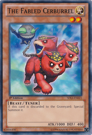 The Fabled Cerburrel [SDLI-EN021] Common - Josh's Cards