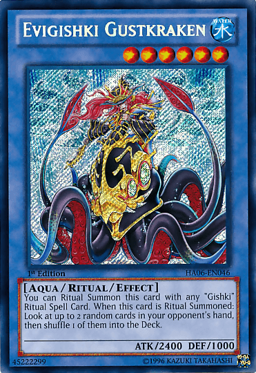 Evigishki Gustkraken [HA06-EN046] Secret Rare - Josh's Cards