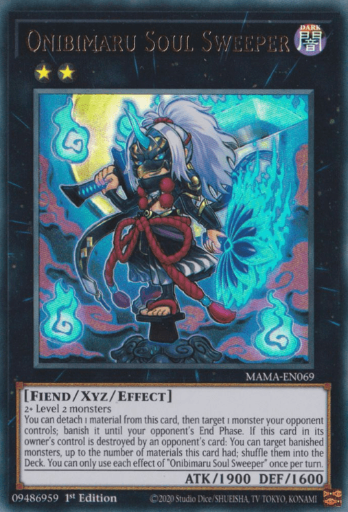 Onibimaru Soul Sweeper [MAMA-EN069] Ultra Rare - Josh's Cards