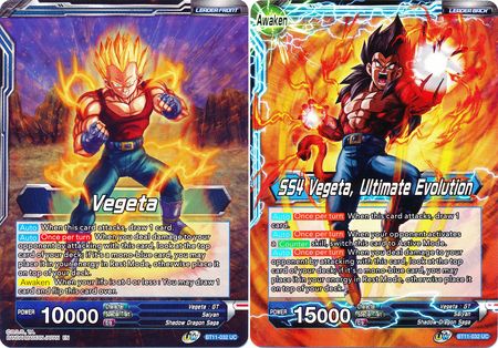 Vegeta // SS4 Vegeta, Ultimate Evolution (BT11-032) [Vermilion Bloodline] Parallel Foil