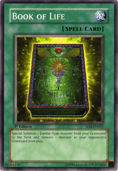 Book of Life [SD2-EN021] Common - Josh's Cards