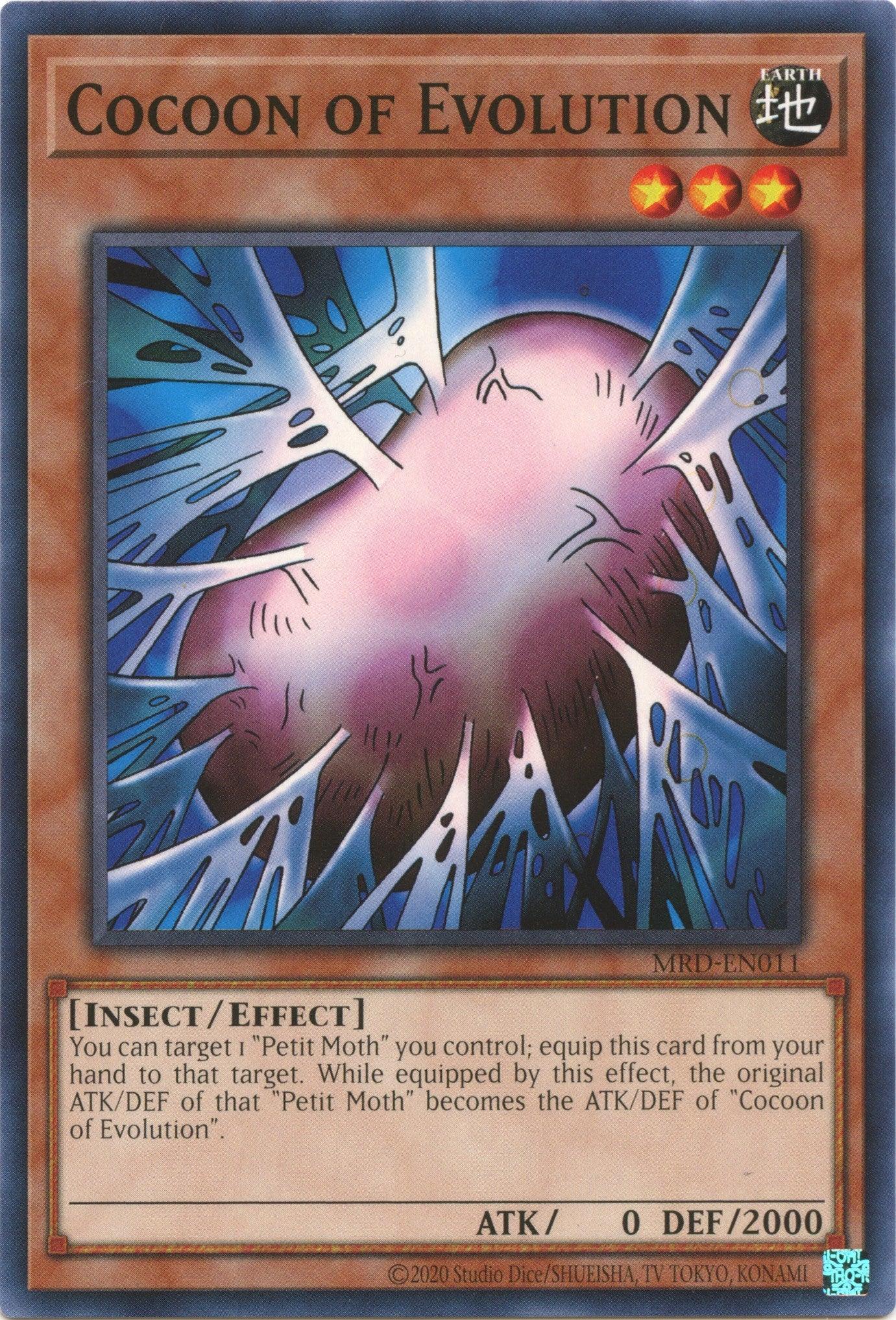 Cocoon of Evolution (25th Anniversary) [MRD-EN011] Common - Josh's Cards