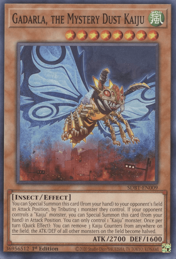 Gadarla, the Mystery Dust Kaiju [SDBT-EN009] Common - Josh's Cards