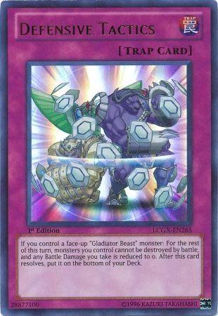 Defensive Tactics [LCGX-EN265] Ultra Rare - Josh's Cards