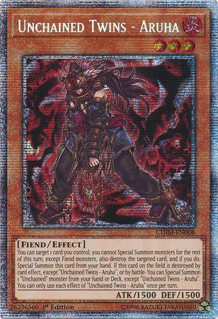 Unchained Twins - Aruha (Starlight Rare) [CHIM-EN008] Starlight Rare - Josh's Cards