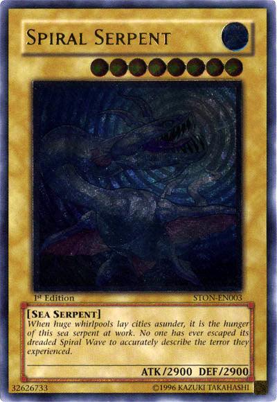 Spiral Serpent [STON-EN003] Ultimate Rare - Josh's Cards