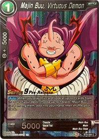 Majin Buu, Virtuous Demon (BT9-084) [Universal Onslaught Prerelease Promos] Parallel Foil