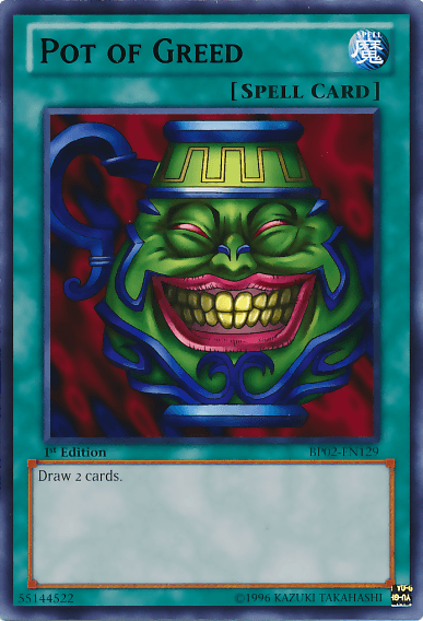 Pot of Greed [BP02-EN129] Mosaic Rare - Josh's Cards