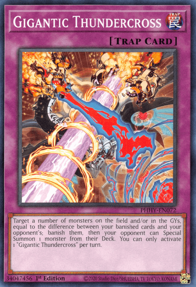Gigantic Thundercross [PHHY-EN072] Common - Josh's Cards