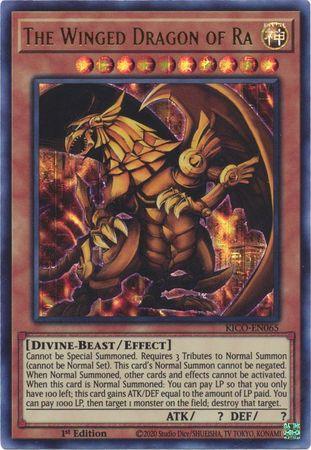 The Winged Dragon of Ra (Ultra Pharaoh's Rare) [KICO-EN065] Ultra Pharaoh's Rare - Josh's Cards