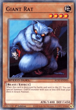 Giant Rat [SGX1-END03] Common - Josh's Cards
