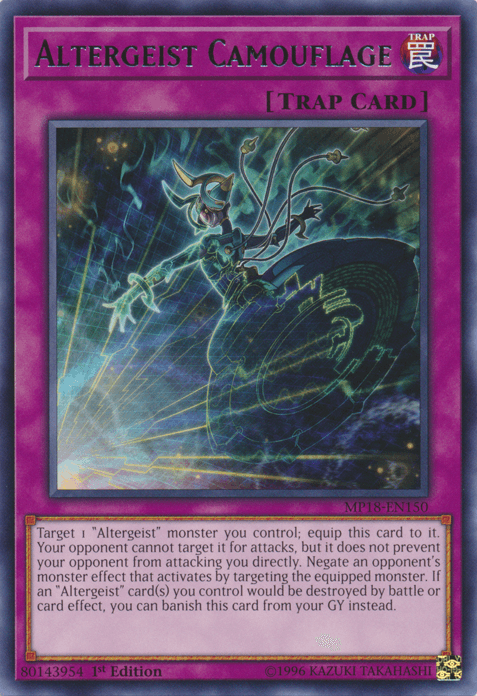 Altergeist Camouflage [MP18-EN150] Rare - Josh's Cards