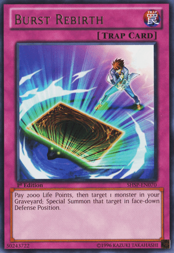 Burst Rebirth [SHSP-EN070] Rare - Josh's Cards
