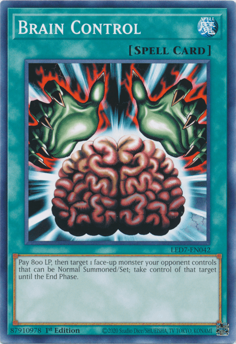 Brain Control [LED7-EN042] Common - Josh's Cards