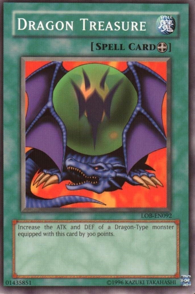 Dragon Treasure [LOB-EN092] Common - Josh's Cards