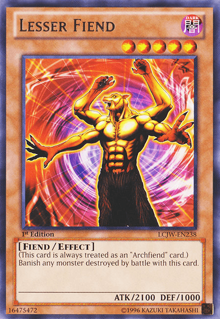 Lesser Fiend [LCJW-EN238] Rare - Josh's Cards