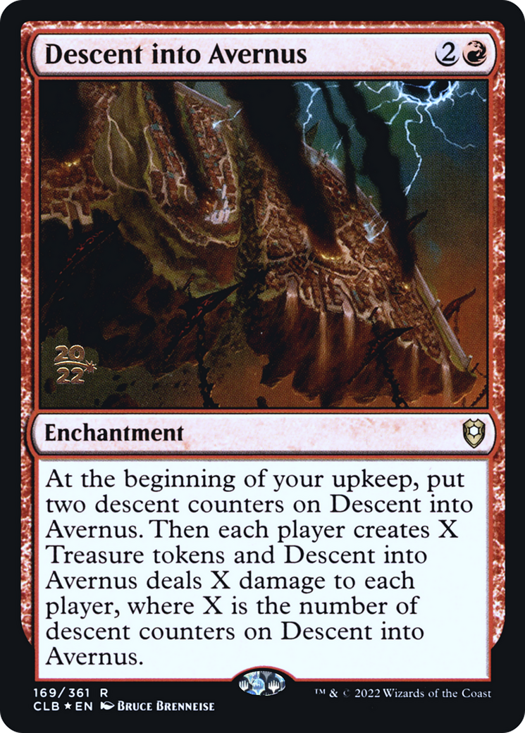 Descent into Avernus (PRE-169S) - Battle for Baldur's Gate Promos Foil