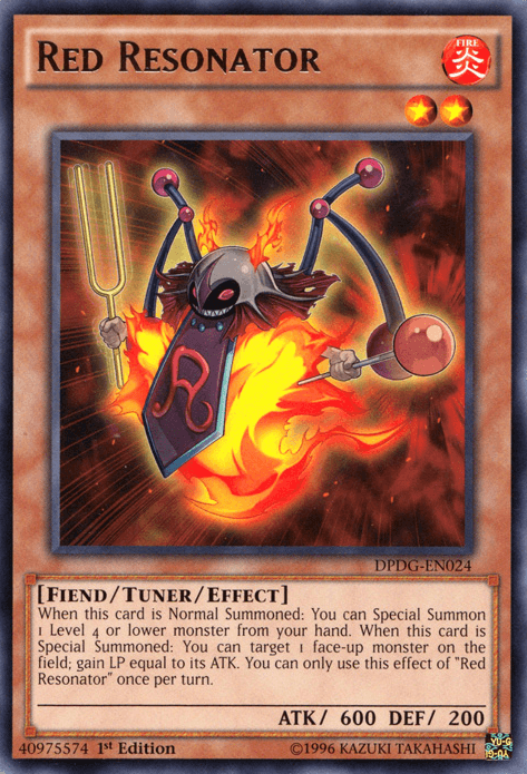 Red Resonator [DPDG-EN024] Rare - Josh's Cards