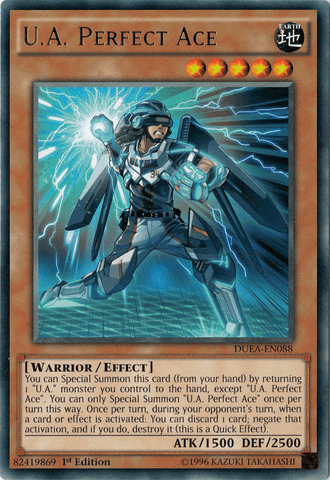 U.A. Perfect Ace [DUEA-EN088] Rare - Josh's Cards