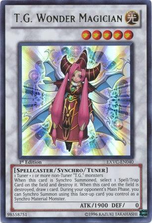 T.G. Wonder Magician [EXVC-EN040] Ultra Rare - Josh's Cards