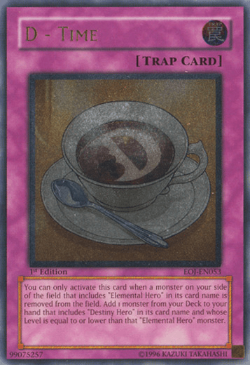 D - Time [EOJ-EN053] Ultimate Rare - Josh's Cards