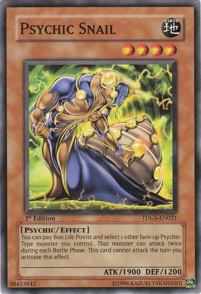 Psychic Snail [TDGS-EN021] Common - Josh's Cards