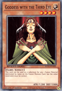 Goddess with the Third Eye [SGX1-ENA05] Common - Josh's Cards
