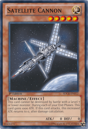 Satellite Cannon [SDCR-EN012] Common - Josh's Cards
