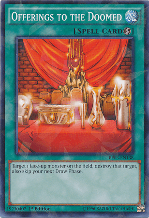 Offerings to the Doomed [BP03-EN138] Shatterfoil Rare - Josh's Cards
