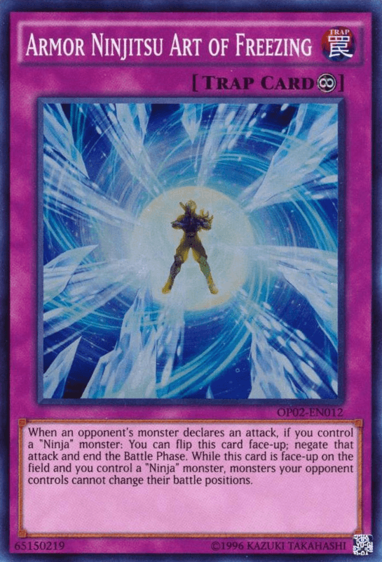 Armor Ninjitsu Art of Freezing [OP02-EN012] Super Rare - Josh's Cards