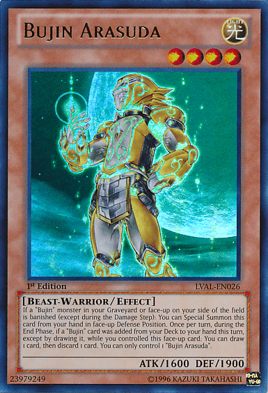 Bujin Arasuda [LVAL-EN026] Ultra Rare - Josh's Cards