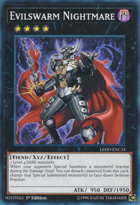 Evilswarm Nightmare [LEHD-ENC35] Common - Josh's Cards