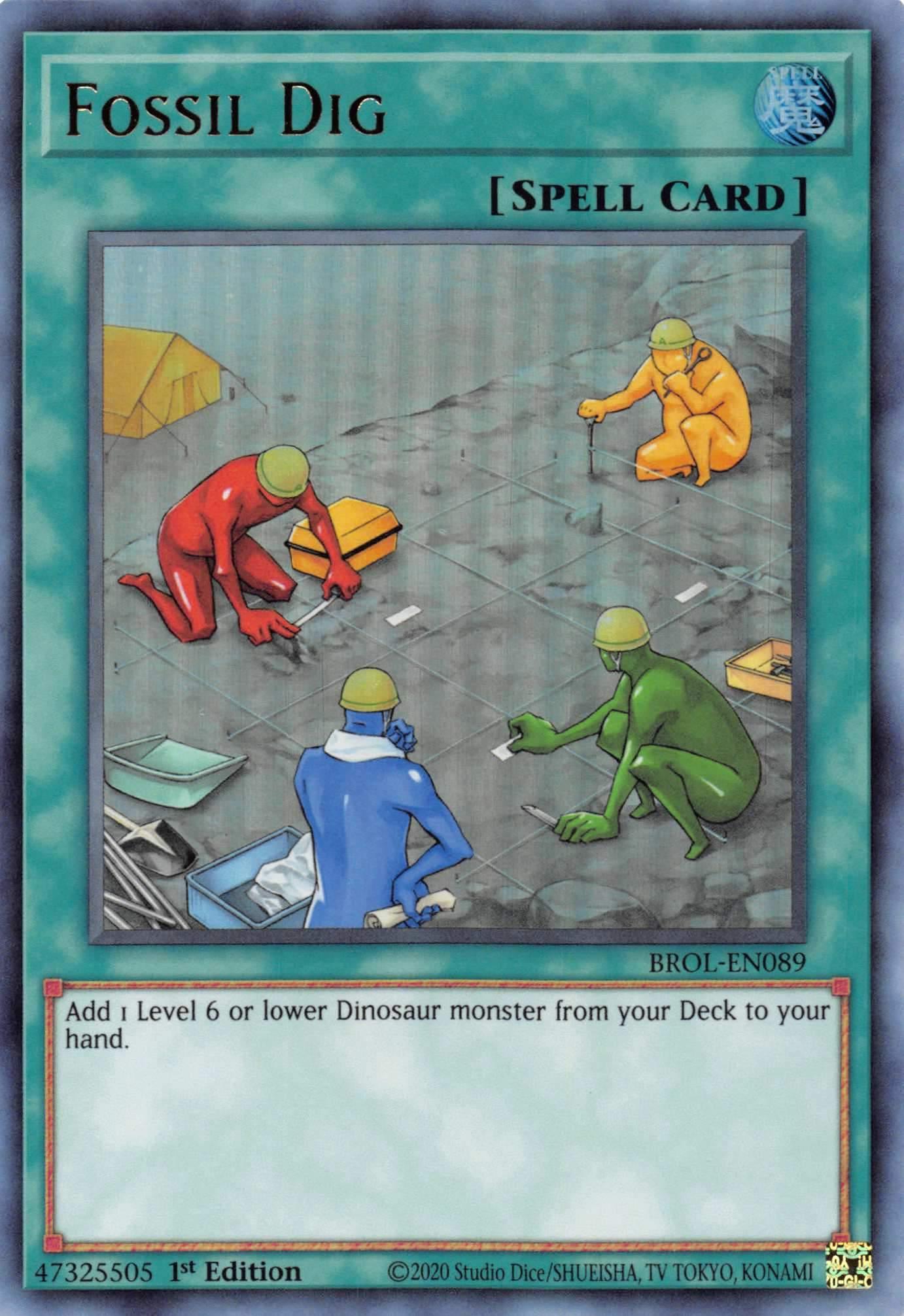 Fossil Dig [BROL-EN089] Ultra Rare - Josh's Cards