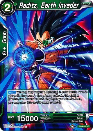 Raditz, Earth Invader (SD9-02) [Assault of the Saiyans] Parallel Foil