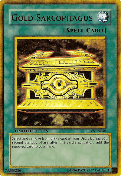Gold Sarcophagus [GLD2-EN040] Gold Rare - Josh's Cards